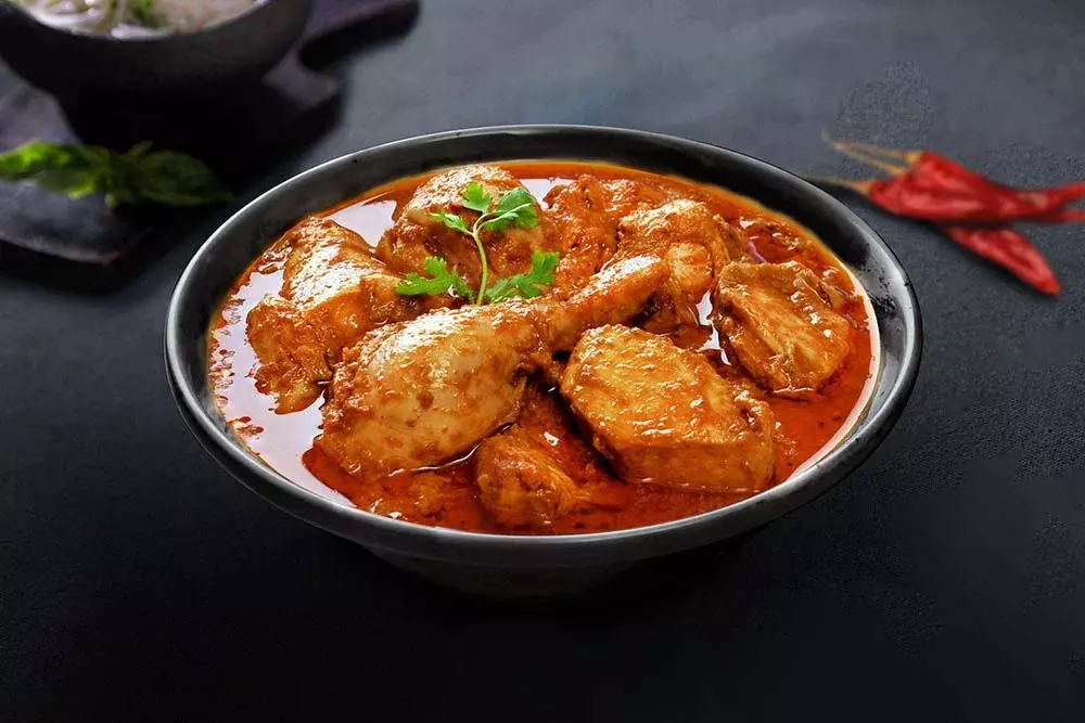 TopChop Andhra Chicken Curry